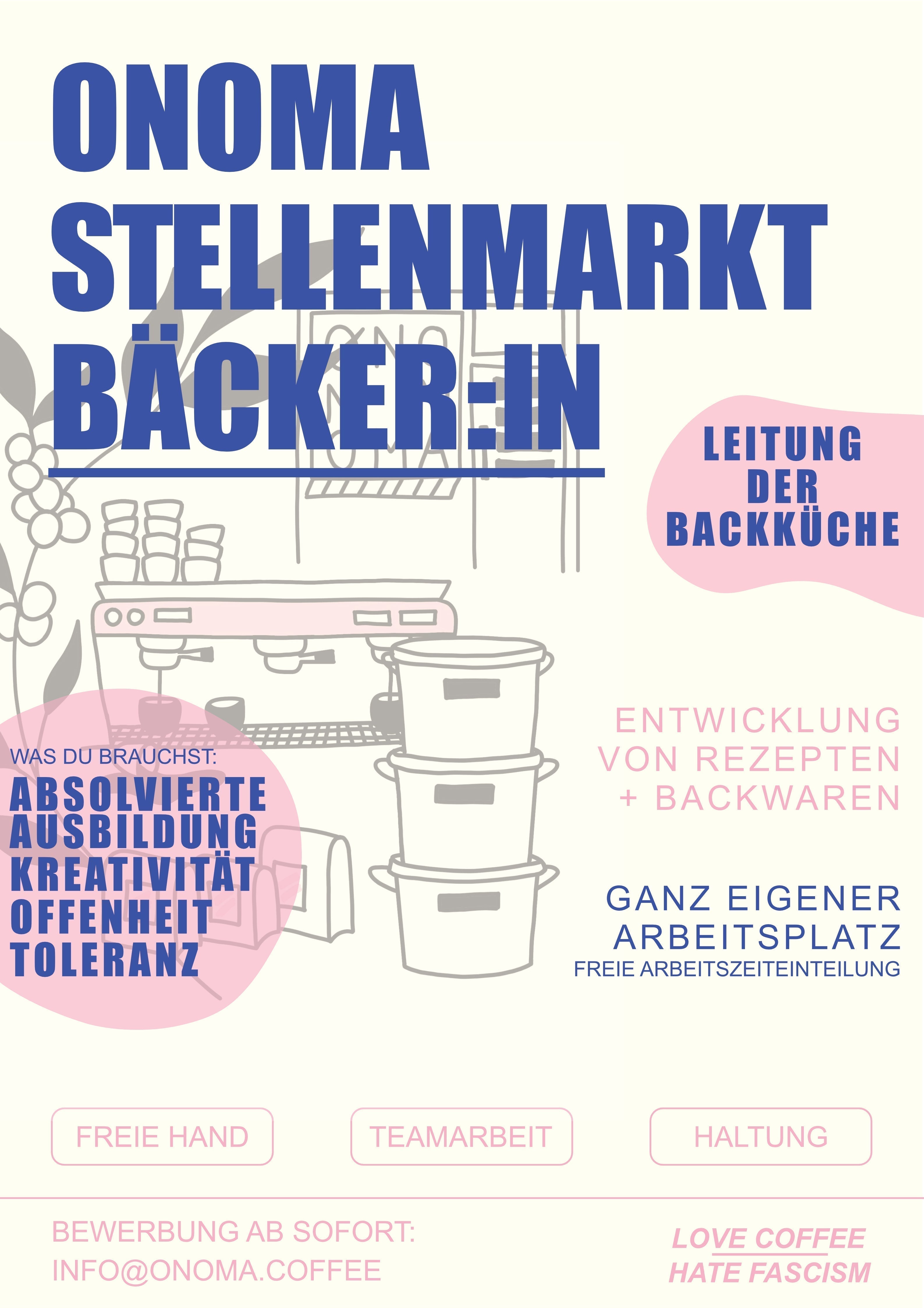 Bäcker:innen aufgepasst!