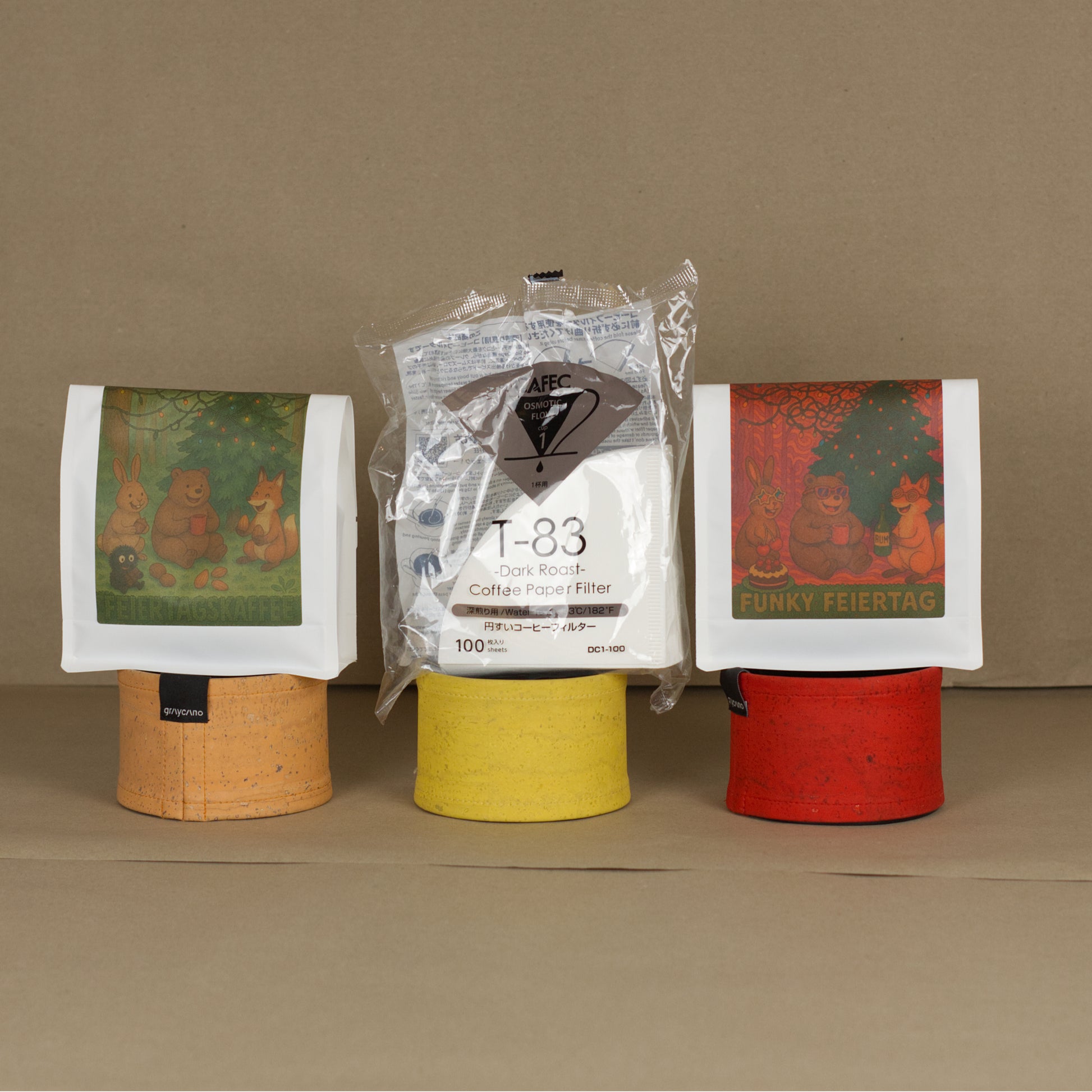 Graycano + Feiertagskaffees + Filter