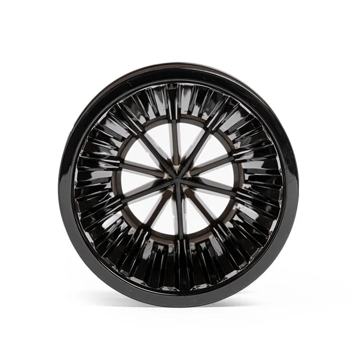 Blick von oben auf den Filterträger.